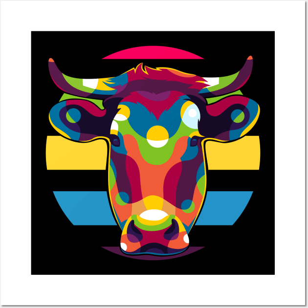 The Cow Portrait Wall Art by wpaprint